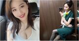 長榮空姐等級都超高！甜心小姐姐「有王心淩的FU」香豔酥胸：這我可以~june night