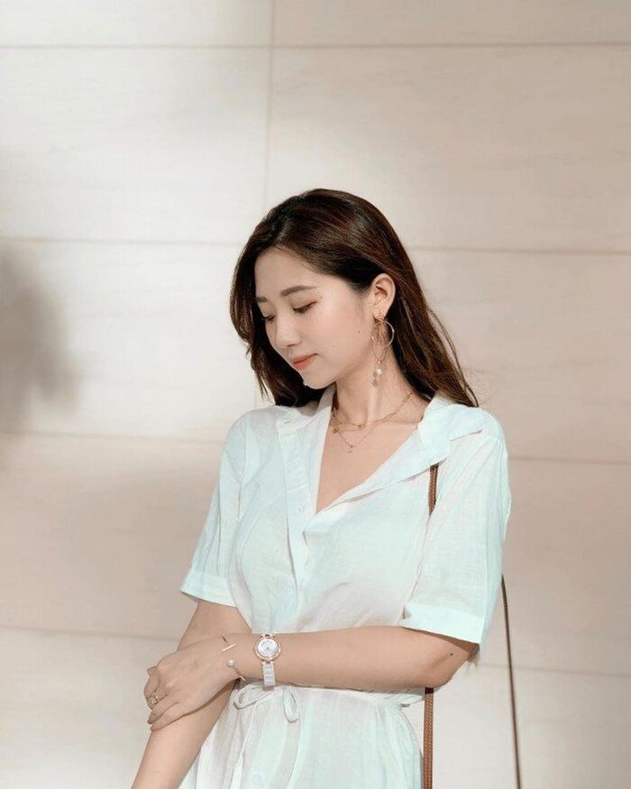 隱乳！氣質小姊姊胸前竟然超雄偉~何蓁Chen Ho 7th image