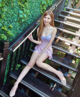 Ying Wei 嫩 White Long Thigh Inverted Undying ... Jailing Ikuben refluxe IN