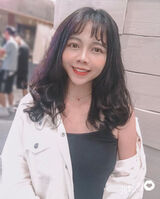 Ume 莓 Lee, 缺 Tadata缺錢 founding woman孩 one-hand made new tile, unsymed material super harsh!