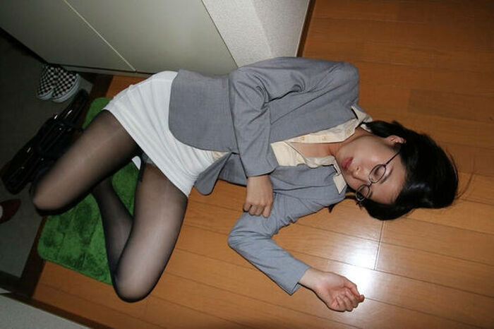 49 drunken outflow erotic images! You can't sleep and don't wake up☆ 16th image