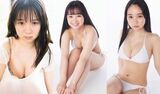 33 swimsuit gravure images of Ikemoto Syori "F Cup Lorikawa JK"