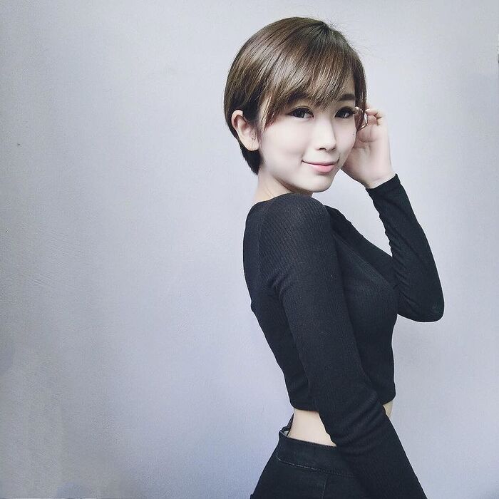 陳倩菁(Tan Qian Jing)- 馬來西亞短發神正妹 21th image