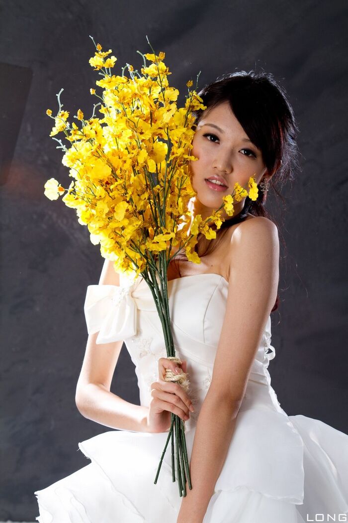 Female imitation special 瑋 court Jill marriage Sanohaku 23th image