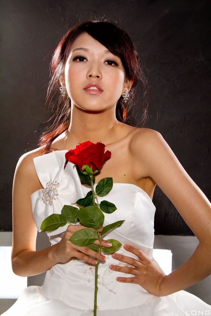 Female imitation special 瑋 court Jill marriage Sanohaku 32th image