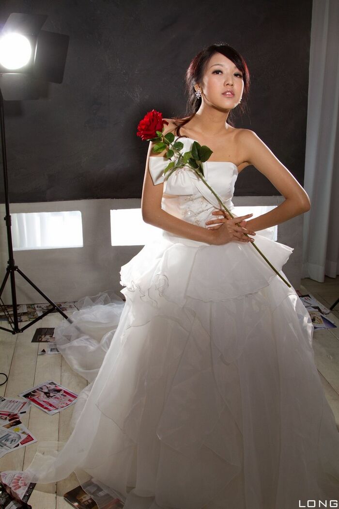 Female imitation special 瑋 court Jill marriage Sanohaku 33th image
