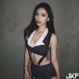 Ki-Qing Beautiful Woman Kathy Zheng Angel 臉 General Body Material 滿 Car Head Light Taying People's End....
