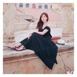 Your general Ki-皙 white skin Wataka challenge long thigh true 很 sucker....