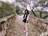 碧潭湖畔遇到雙馬尾正妹楊芷妍甜美臉蛋超可愛讓人戀愛了