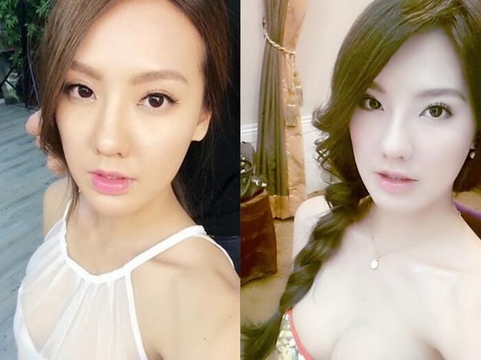 劉雨柔背心側乳全露沒穿胸罩雪白C乳「激凸」啦 37th image