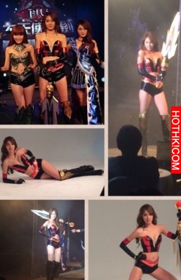 劉雨柔背心側乳全露沒穿胸罩雪白C乳「激凸」啦 6th image
