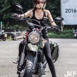 Kayler Kairaku Ki heavy machinery positive sister body material super good thigh super long
