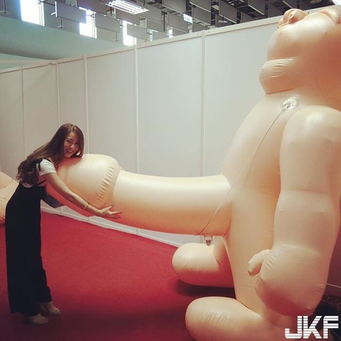 Kayler Kairaku Ki heavy machinery positive sister body material super good thigh super long 58th image