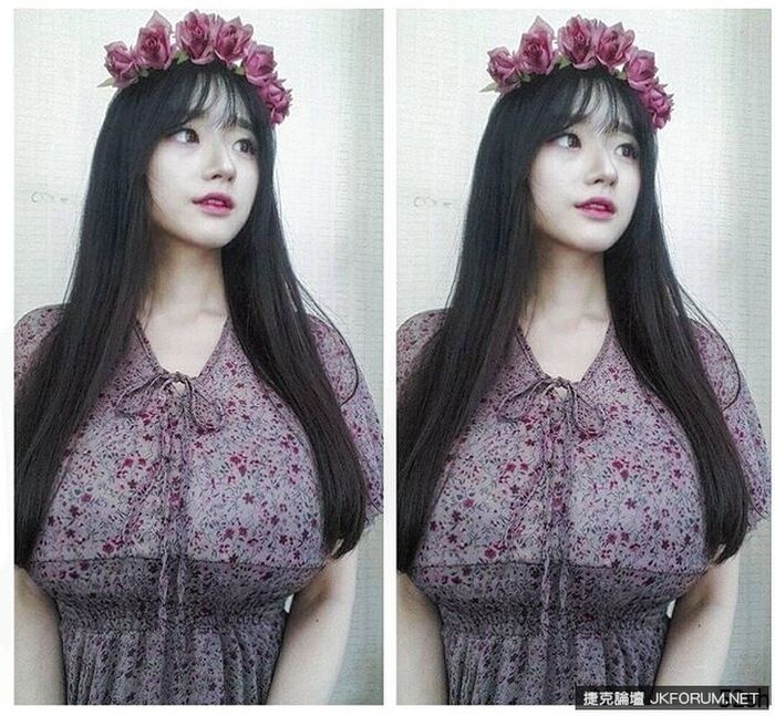 比頭還大但卻十分腰瘦，不科學「娜美」上圍又來囉！ 韓國巨乳正妹 ??? 9th image