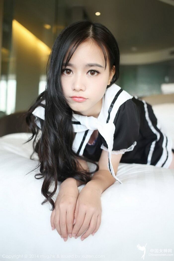 Beautiful Girl Toro Hasu 黑 Woman 仆裝 Cute 寫 Makoto 4th image
