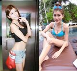 Ken 擊's Sister Kokon - Bobo Chen wave - 皙 beautiful thigh kasui snake fine waist super sucking 睛