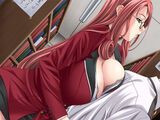Two-dimensional female teacher seduces a schoolboy and fills libido...