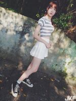 甜美正妹 崔甜天 S線畢露運動跟著ㄉㄨㄞㄉㄨㄞ跳：緊身韻律服才是無敵戰鬥服