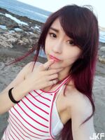 世新大學正妹 張黛比 性感臉龐 讓人承受不住的誘惑