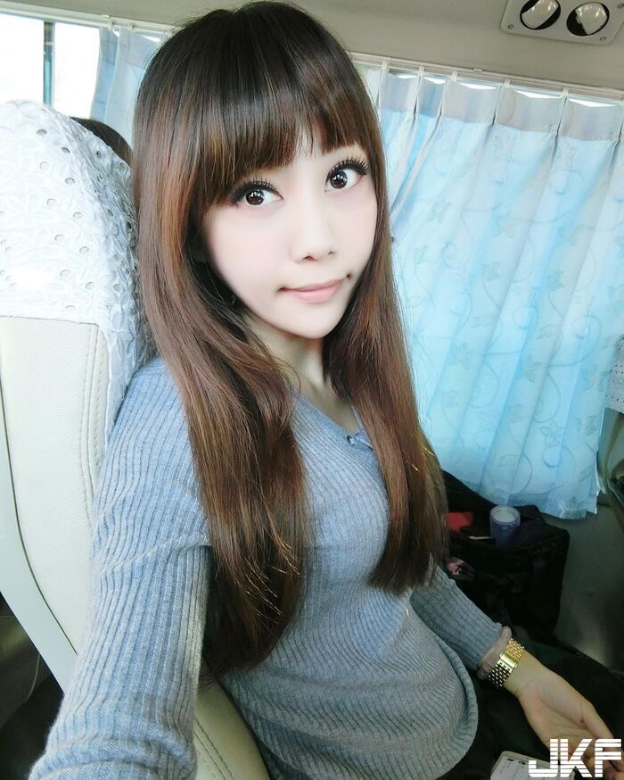 無雙樂團可愛女孩溫盈鈞 ! 黑長直加上動人大眼! 6th image