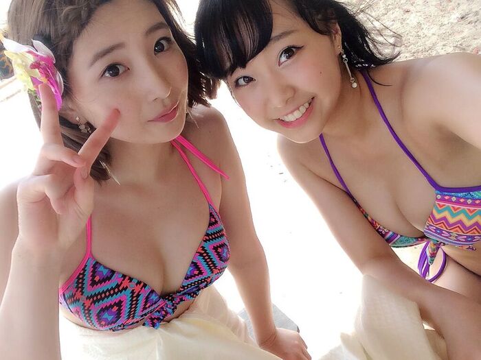 NMB48 Kato Yuka, Otona-like beauty body show off! Fans excited about swimsuit gravure images &amp;amp; off shots! 15th image