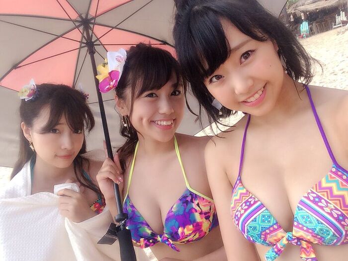 NMB48 Kato Yuka, Otona-like beauty body show off! Fans excited about swimsuit gravure images &amp;amp; off shots! 18th image