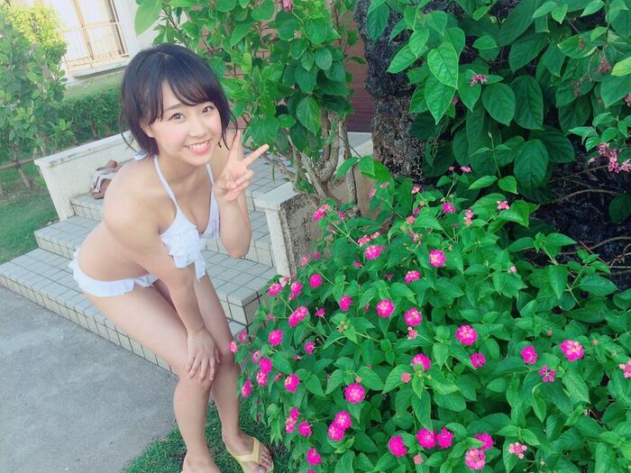NMB48 Kato Yuka, Otona-like beauty body show off! Fans excited about swimsuit gravure images &amp;amp; off shots! 19th image