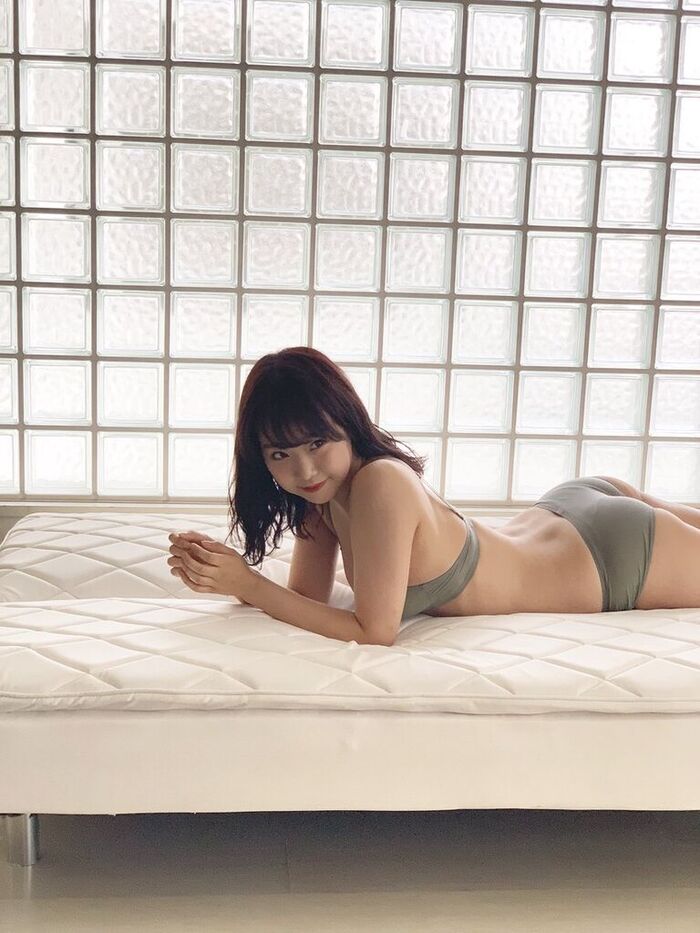 NMB48 Kato Yuka, Otona-like beauty body show off! Fans excited about swimsuit gravure images &amp;amp; off shots! 28th image