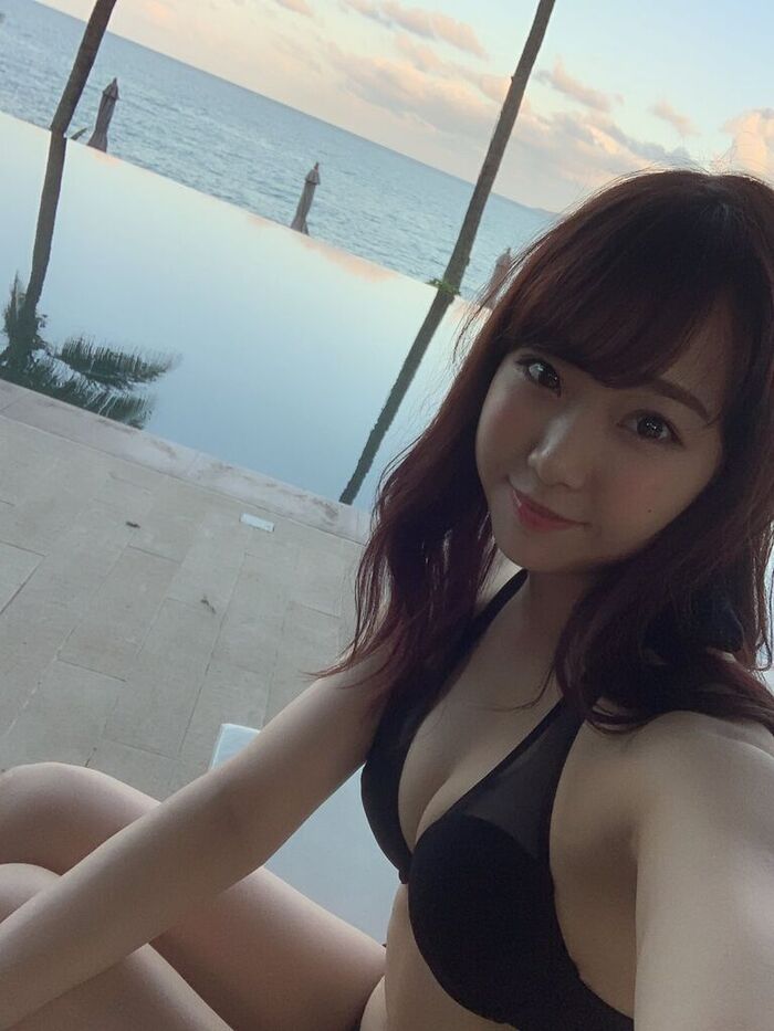 NMB48 Kato Yuka, Otona-like beauty body show off! Fans excited about swimsuit gravure images &amp;amp; off shots! 33th image