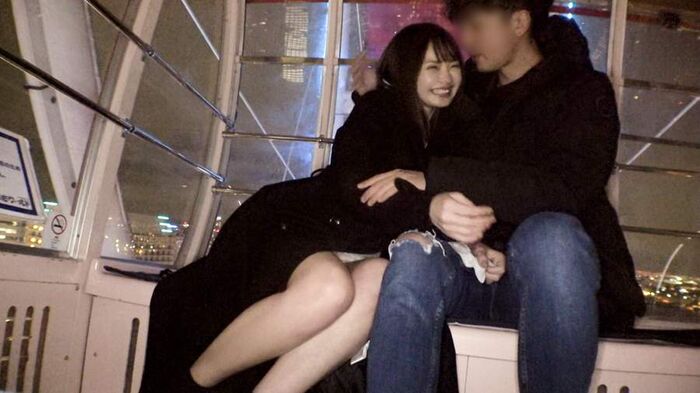 Rental her 18-year-old female college student and Yokohama date. Kiss on the Ferris wheel and go to the hotel... 17th image