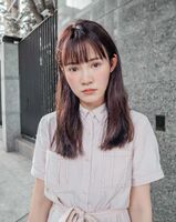 甜美女星吳心緹  水汪汪的大眼像隻無辜的小兔子