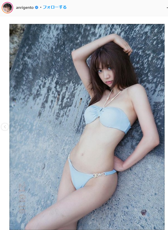 Henri Gendo, the bold pre-ass image in the photo is too sexy! A storm of praise for the beautiful ass overflowing from the swimsuit! 17th image